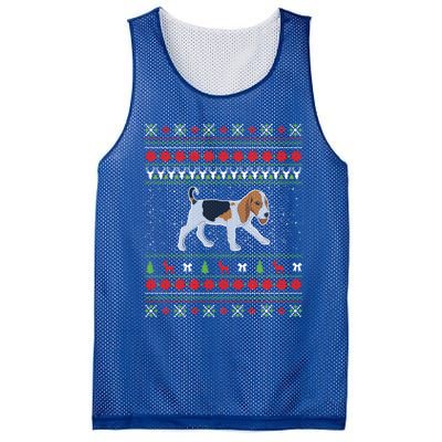 Beagle Ugly Christmas Great Funny Gift Design Funny Gift Mesh Reversible Basketball Jersey Tank