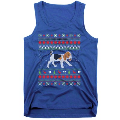 Beagle Ugly Christmas Great Funny Gift Design Funny Gift Tank Top