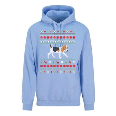 Beagle Ugly Christmas Great Funny Gift Design Funny Gift Unisex Surf Hoodie