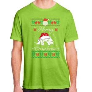 Bulldog Ugly Christmas Gift English Bulldog Lover Cute Gift Adult ChromaSoft Performance T-Shirt