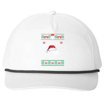 Bulldog Ugly Christmas Gift English Bulldog Lover Cute Gift Snapback Five-Panel Rope Hat