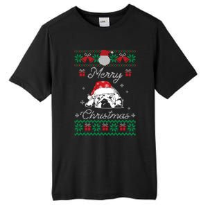 Bulldog Ugly Christmas Gift English Bulldog Lover Cute Gift Tall Fusion ChromaSoft Performance T-Shirt