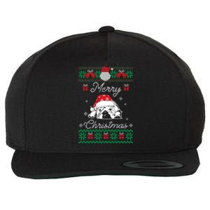 Bulldog Ugly Christmas Gift English Bulldog Lover Cute Gift Wool Snapback Cap