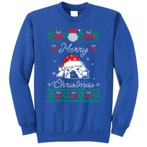 Bulldog Ugly Christmas Gift English Bulldog Lover Cute Gift Sweatshirt