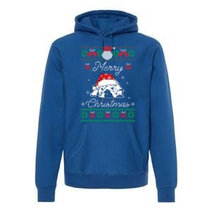 Bulldog Ugly Christmas Gift English Bulldog Lover Cute Gift Premium Hoodie