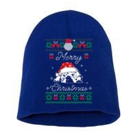 Bulldog Ugly Christmas Gift English Bulldog Lover Cute Gift Short Acrylic Beanie