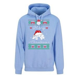 Bulldog Ugly Christmas Gift English Bulldog Lover Cute Gift Unisex Surf Hoodie