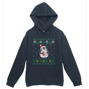 Bagpipes Ugly Christmas Sweater Penguin Xmas Family Matching Cute Gift Urban Pullover Hoodie