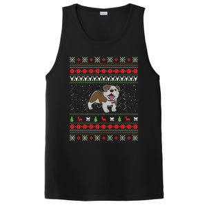 Bulldog Ugly Christmas Funny Gift Design Funny Gift PosiCharge Competitor Tank