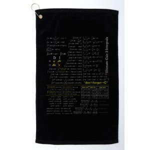 Blackpenredpen Ultimate Calculus 2 Integral Platinum Collection Golf Towel