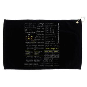 Blackpenredpen Ultimate Calculus 2 Integral Grommeted Golf Towel