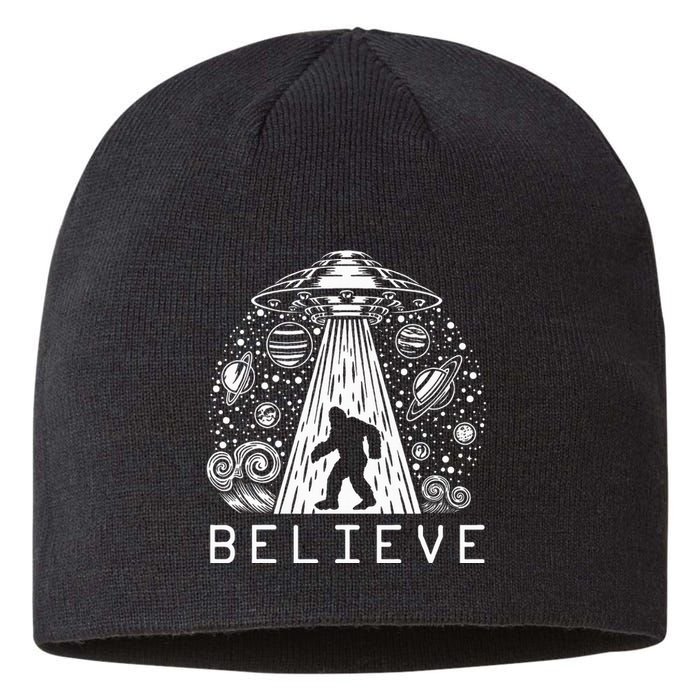 Bigfoot Ufo Conspiracy Theory Alien Physics Sustainable Beanie