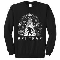 Bigfoot Ufo Conspiracy Theory Alien Physics Tall Sweatshirt