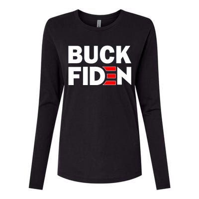 Buck Fiden Womens Cotton Relaxed Long Sleeve T-Shirt