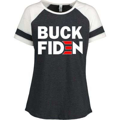 Buck Fiden Enza Ladies Jersey Colorblock Tee