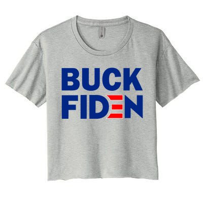 Buck Fiden Women's Crop Top Tee