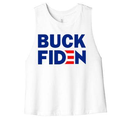 Buck Fiden Women's Racerback Cropped Tank