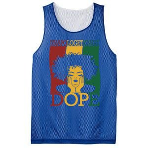 Black Unapologetically Dope Junenth Black History Funny Gift Mesh Reversible Basketball Jersey Tank