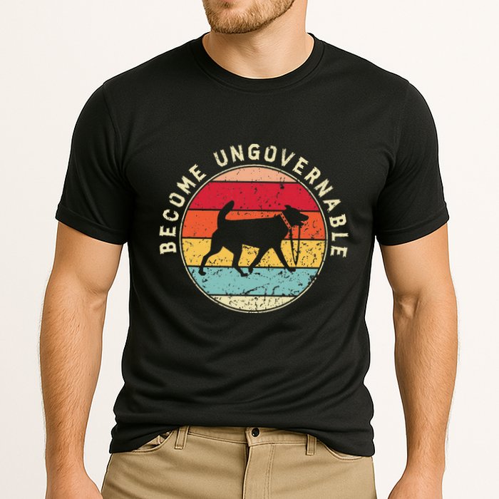 Become Ungovernable Dog Cooling Performance Crew T-Shirt
