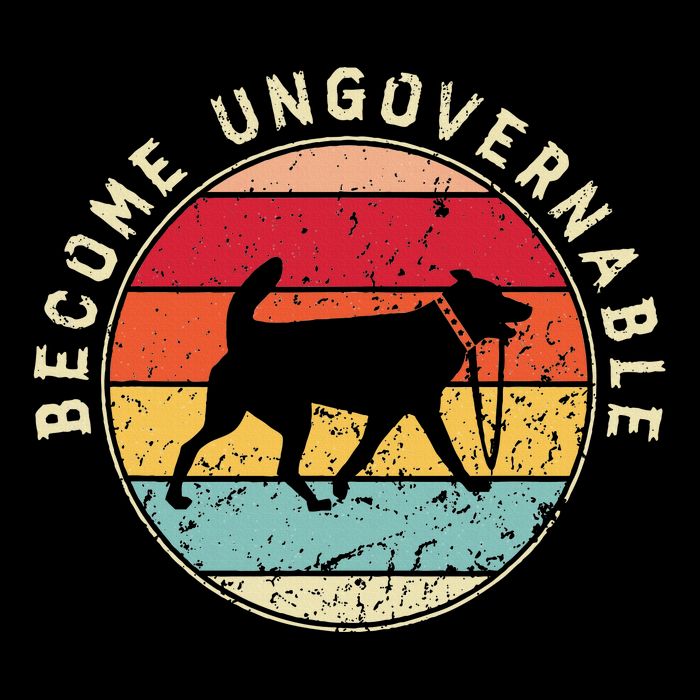 Become Ungovernable Dog Cooling Performance Crew T-Shirt