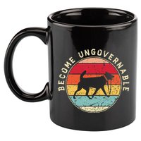 Become Ungovernable Dog 11oz C Handle Ceramic Mug