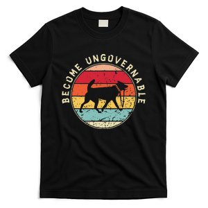 Become Ungovernable Dog T-Shirt