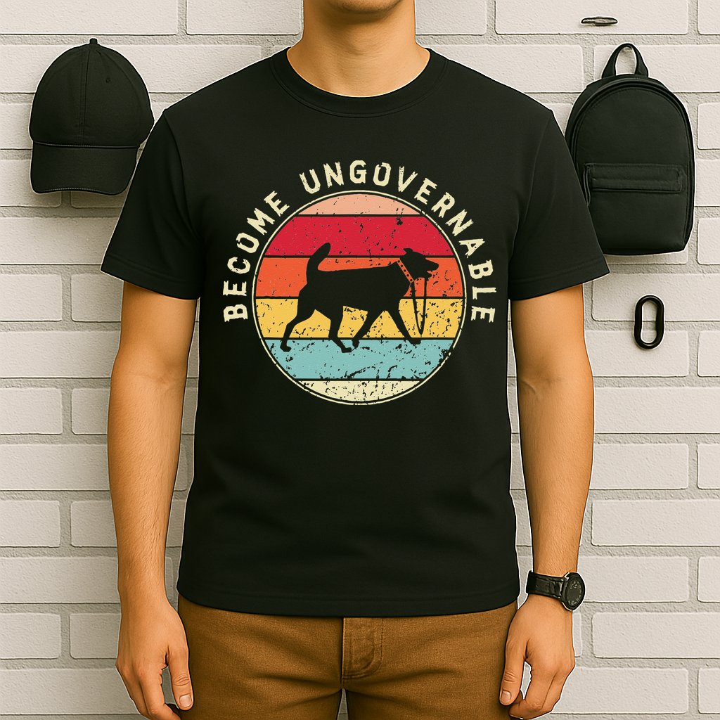 Become Ungovernable Dog T-Shirt
