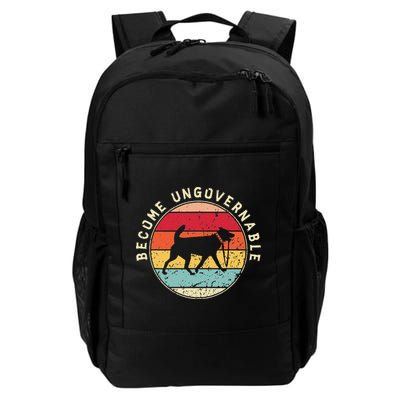 Become Ungovernable Dog Backpack