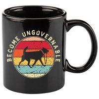 Become Ungovernable Dog 11oz C Handle Ceramic Mug