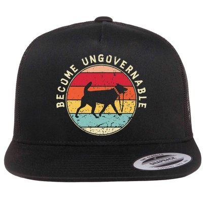 Become Ungovernable Dog Flatbill Hat