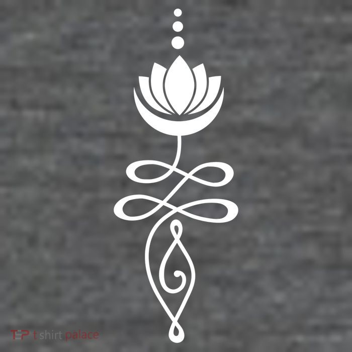 Buddhist Crescent Moon And Lotus Flower Poster