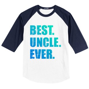 Best Uncle Ever Gift Baseball Sleeve Shirt