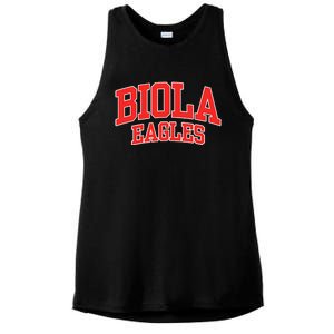 Biola University Eagles Ladies PosiCharge Tri-Blend Wicking Tank