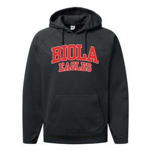 Biola University Eagles Performance Fleece Hoodie