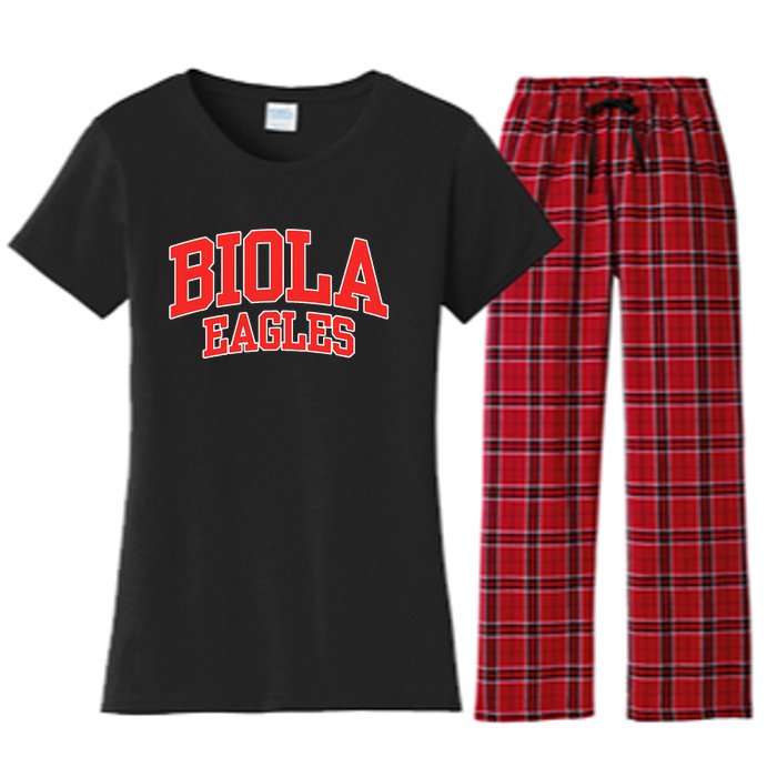 Biola University Eagles Women's Flannel Pajama Set