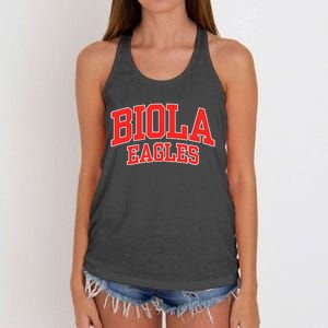 Biola University Eagles Women's Knotted Racerback Tank