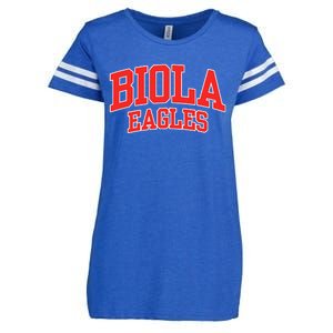 Biola University Eagles Enza Ladies Jersey Football T-Shirt