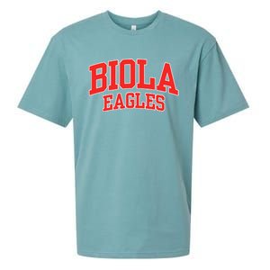 Biola University Eagles Sueded Cloud Jersey T-Shirt