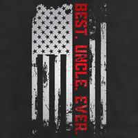 Best Uncle Ever American USA flag Father’s Day gift for Dad Cool Comfort Performance Bucket Hat
