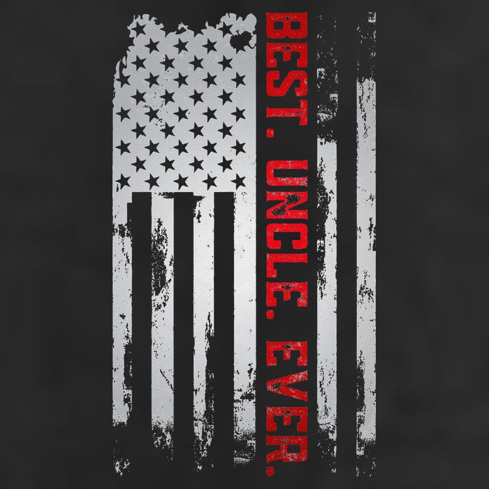 Best Uncle Ever American USA flag Father’s Day gift for Dad Cool Comfort Performance Bucket Hat