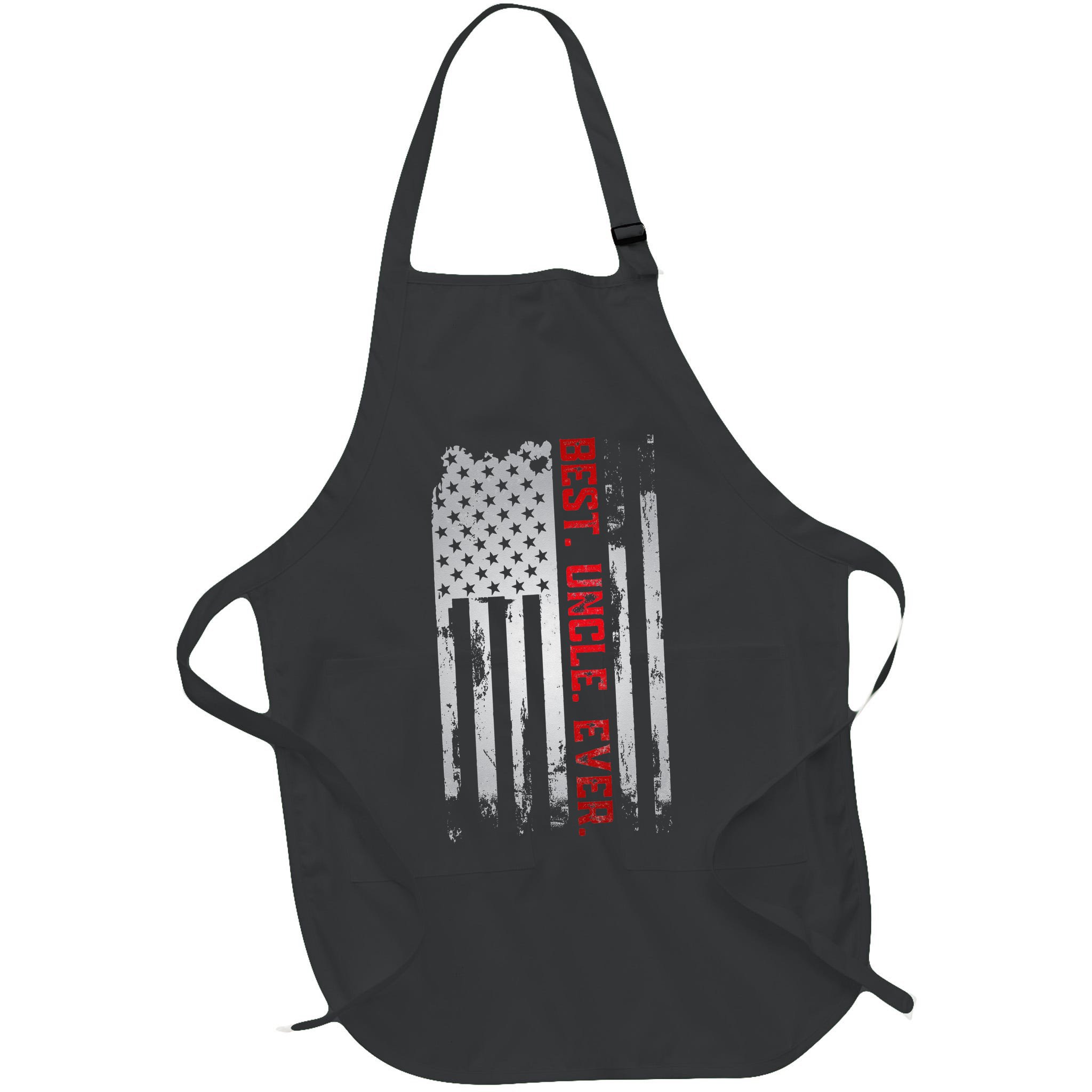 Best Uncle Ever American USA flag Father’s Day gift for Dad Apron