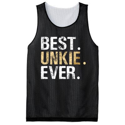 Best Unkie Ever Special Uncle Mesh Reversible Basketball Jersey Tank