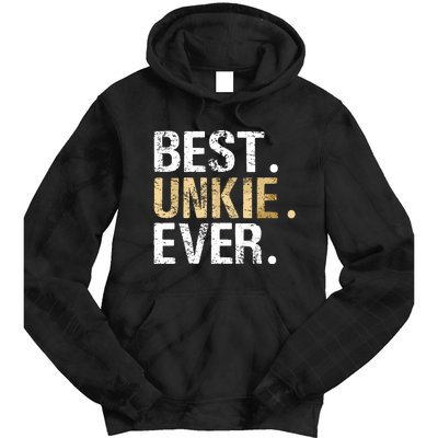 Best Unkie Ever Special Uncle Tie Dye Hoodie