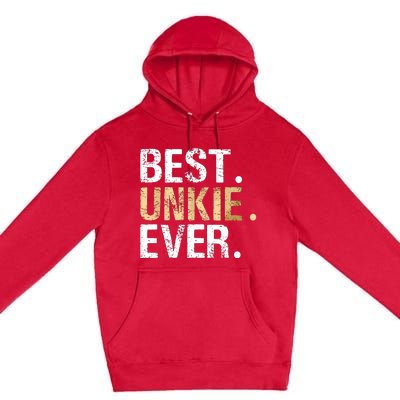 Best Unkie Ever Special Uncle Premium Pullover Hoodie