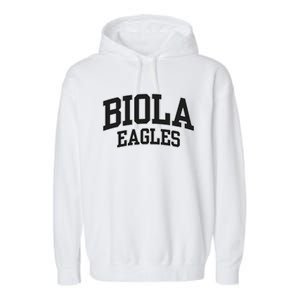 Biola University Eagles 02 Garment-Dyed Fleece Hoodie