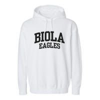 Biola University Eagles 02 Garment-Dyed Fleece Hoodie