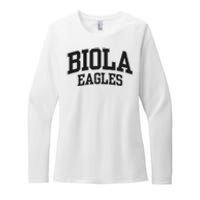 Biola University Eagles 02 Womens CVC Long Sleeve Shirt