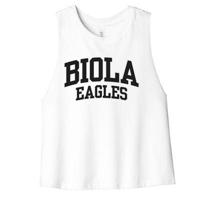 Biola University Eagles 02 Women's Racerback Cropped Tank