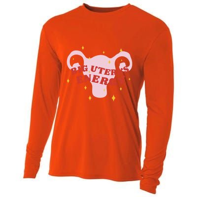 Big Uterus Energy Cooling Performance Long Sleeve Crew