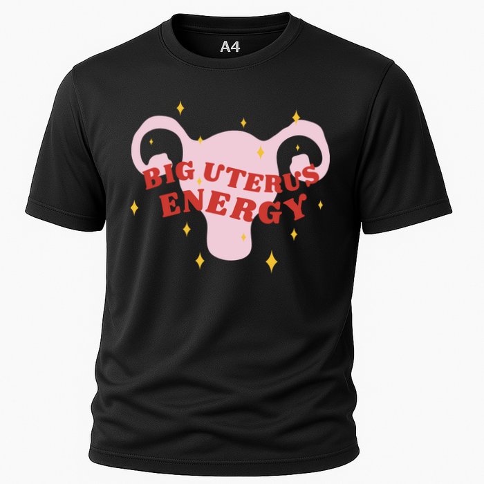 Big Uterus Energy Cooling Performance Crew T-Shirt
